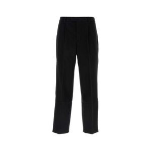 VTMNTS Men's Tailored Flat Front Dress Trousers Men BLACK Pants